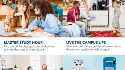 Best Buy 'Get Schooled' Email